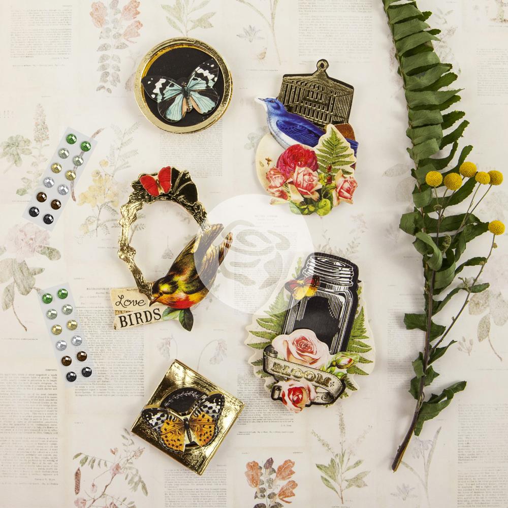 Наклейки объёмные Prima "Forever Green"