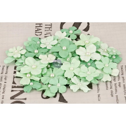 Набор цветов Prima "Abbey",мятный