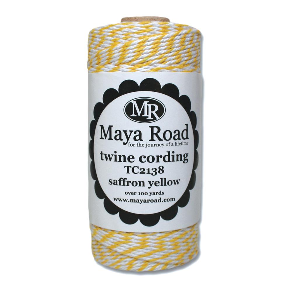 Шнур Maya Road. Цвет желтый шафран