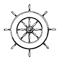 Штамп "Штурвал рисованый"