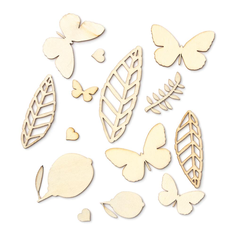 Набор деревянных вырубных элементов Studio Calico "Lemonlush"