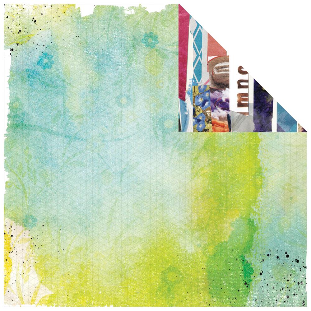 Двусторонняя бумага Studio Calico "Lemonlush" Analytics (SC40)