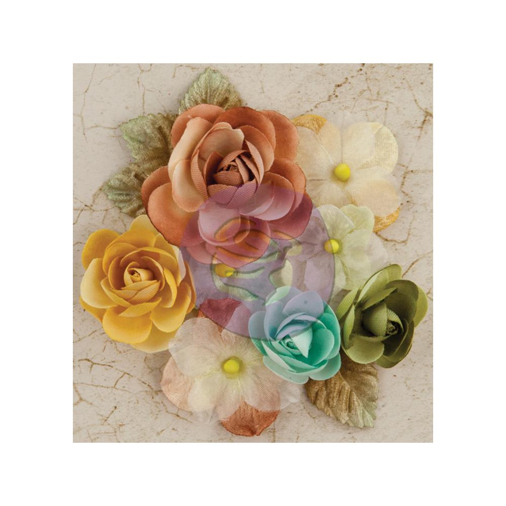 Набор тканевых цветов Prima "Time Traveler", Time Is Up