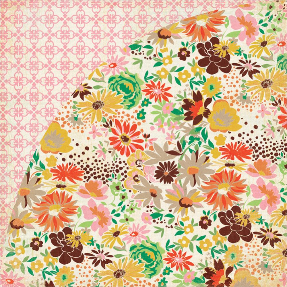 Двустороняя бумага Basic Grey "Herbs & Honey",Radish (BG90)