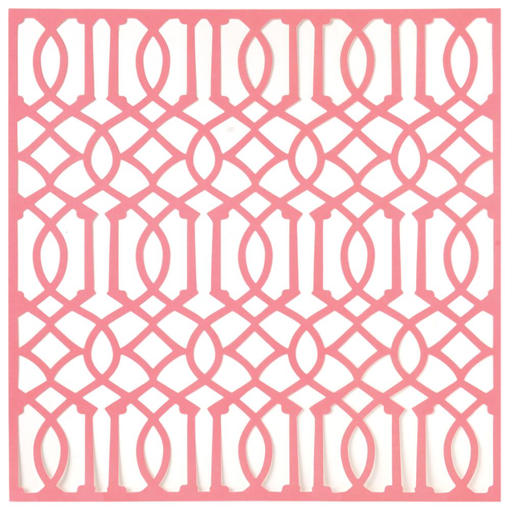 Бумага с вырубкой Anna Griffin "Grace", Pink Lattice (AG4)