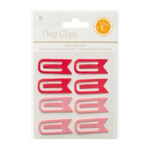 Клипсы-флажки Studio Calico ,розовый