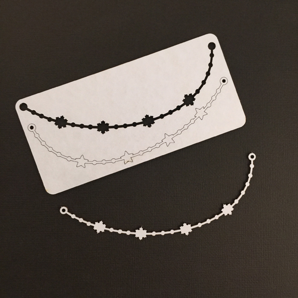 Чипборд "Гирлянда 2шт"