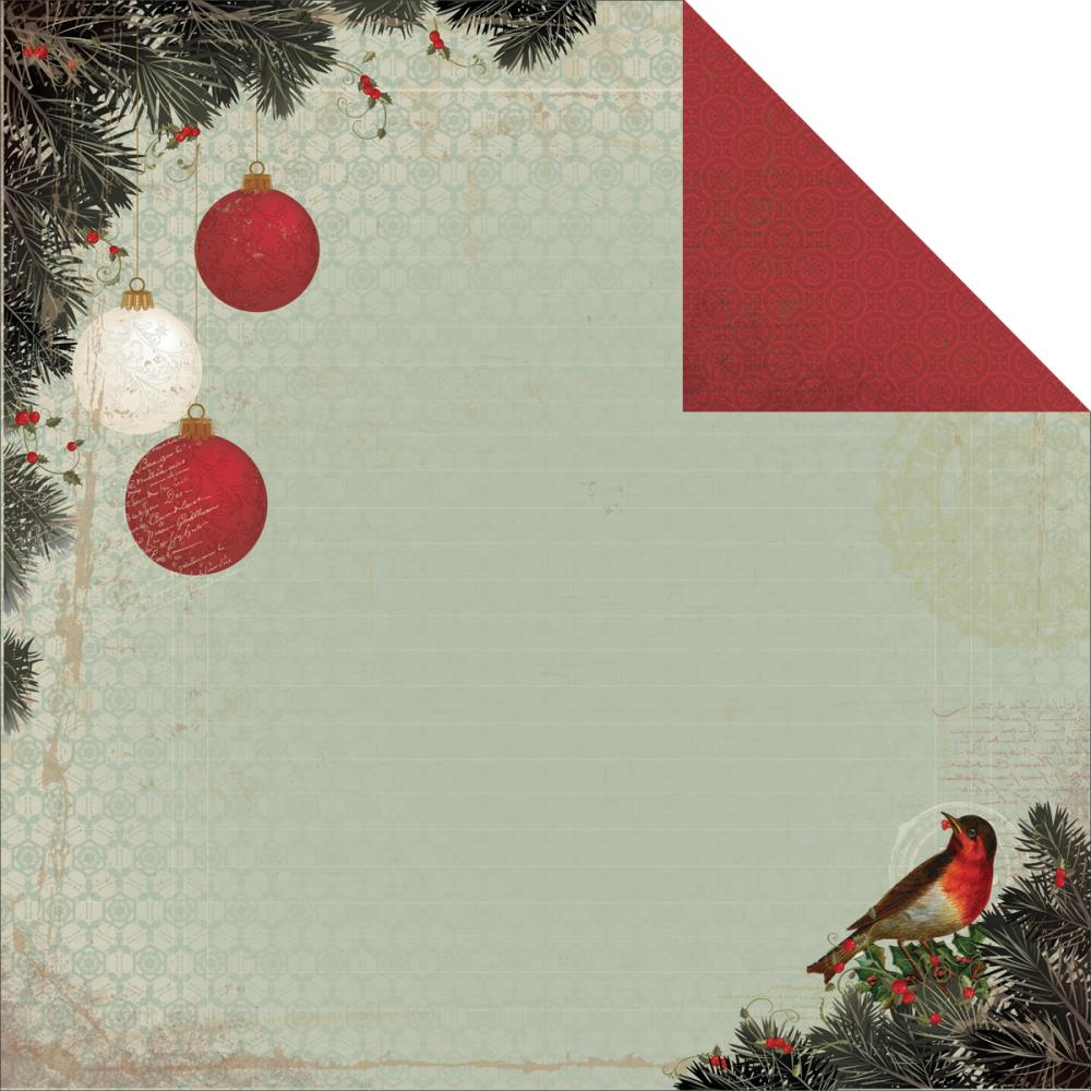 Двусторонняя бумага Kaisercraft "St. Nicholas", Belsnickle (Kaiser293)