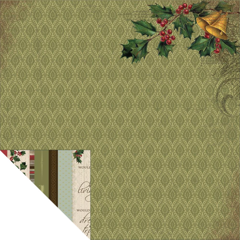 Двусторонняя бумага Kaisercraft "St. Nicholas",Santa Claus (Kaiser296)