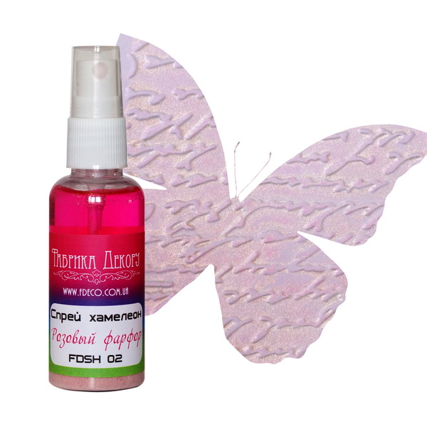 Спрей-ХАМЕЛЕОН Фабрика Декору, Цвет Розовый фарфор