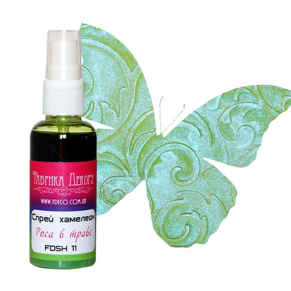 Спрей-ХАМЕЛЕОН Фабрика Декору, Цвет Роса в траве