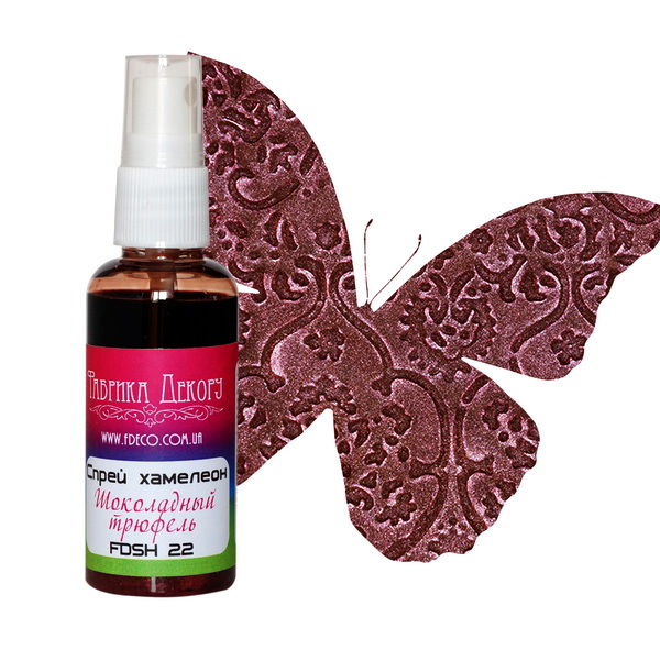 Спрей-ХАМЕЛЕОН Фабрика Декору, Цвет Шоколадный трюфель