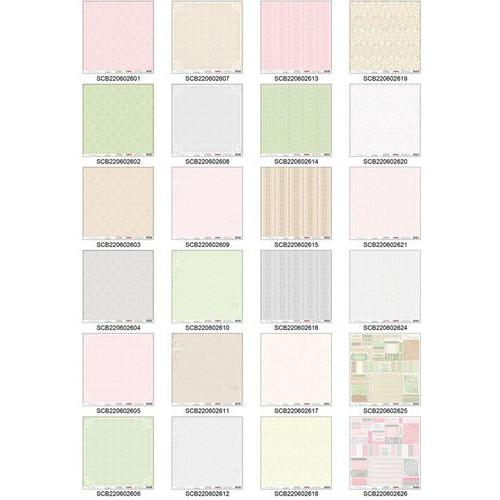 Набор бумаги 30 х30 см Scrapberrys "Свадебная", жемчужный эффект