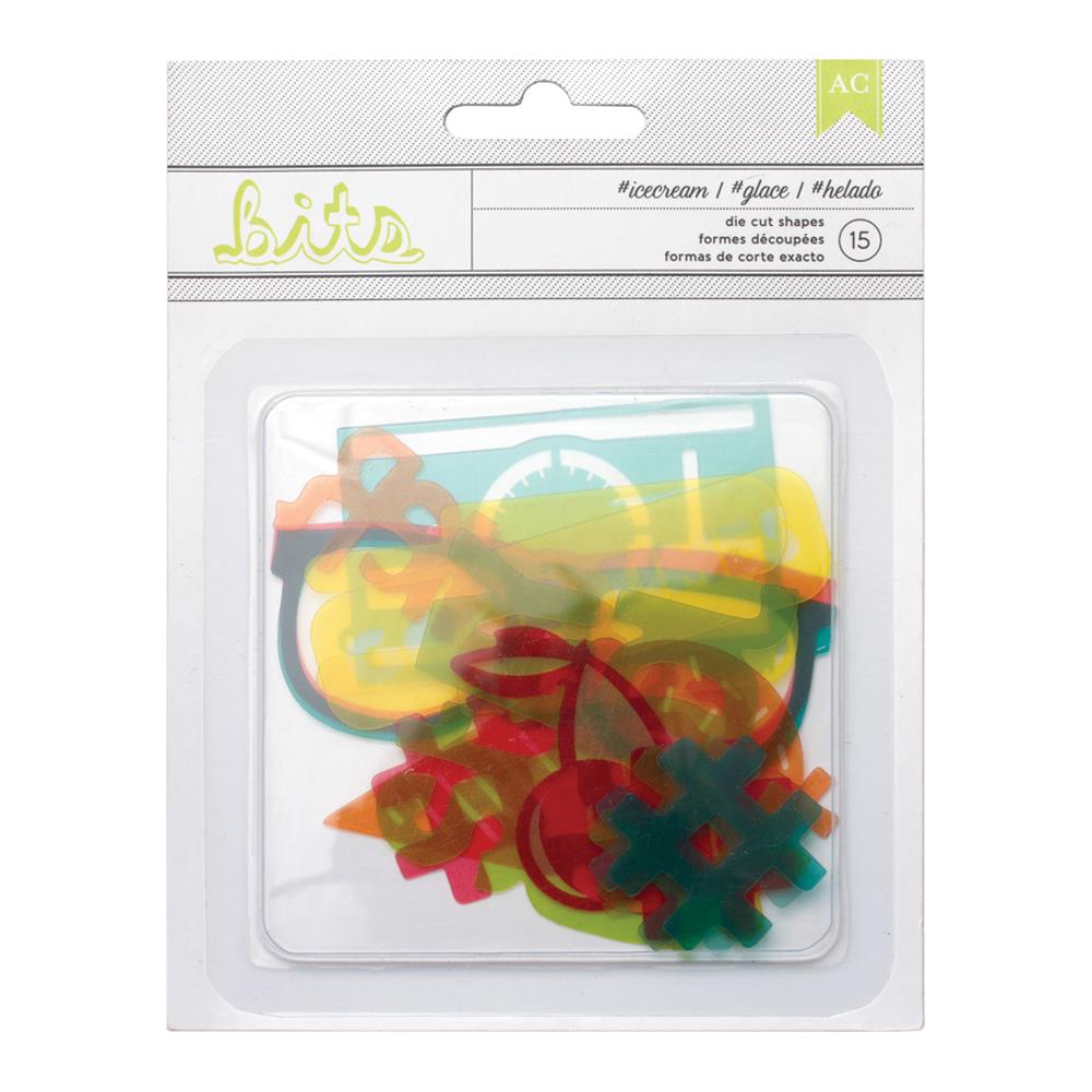 Набор акриловых вырубок American Crafts "#Summer"