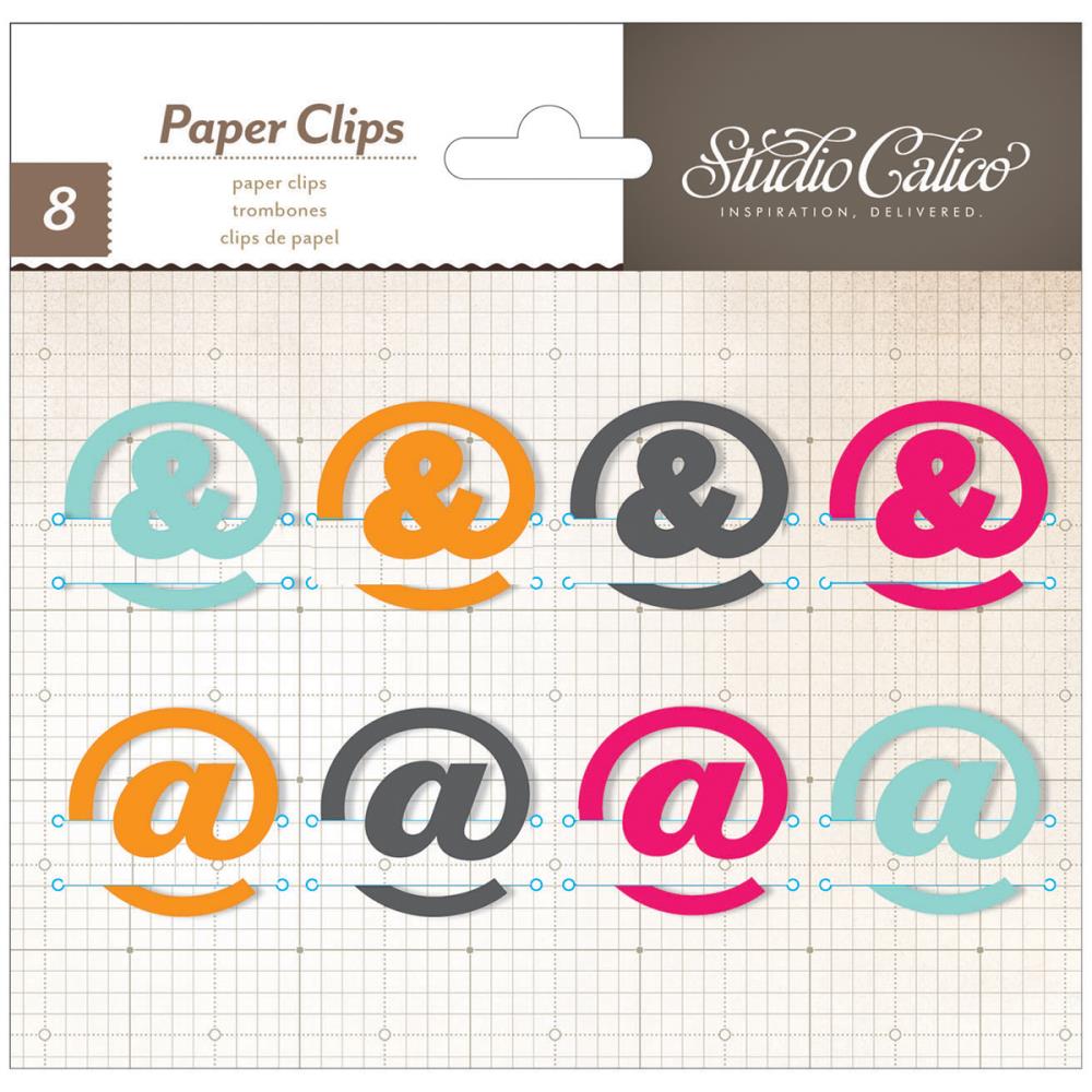 Набор клипс Studio Calico "Printshop",@