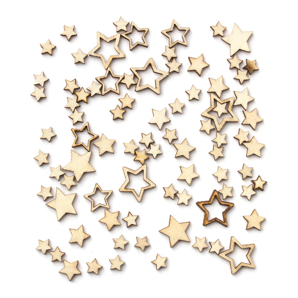 Набор деревяных фигурок Studio Calico, звёздочки