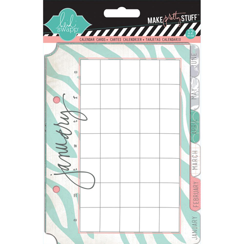 Набор календарных карточек Heidi Swapp