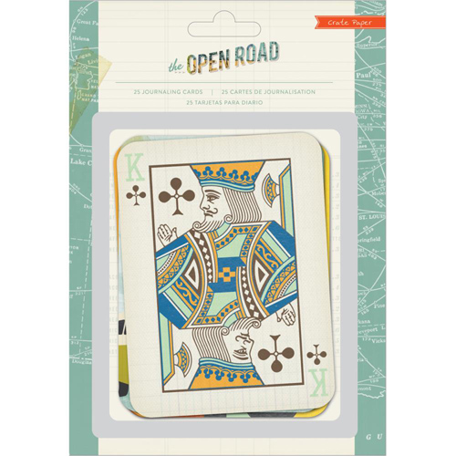 Набор карточек для журналинга Crate Paper "Open Road"