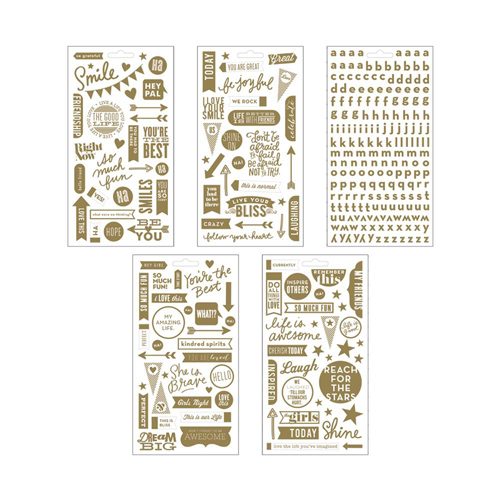 Наклейки на прозрачной основе Me & My Big Ideas "Friends"