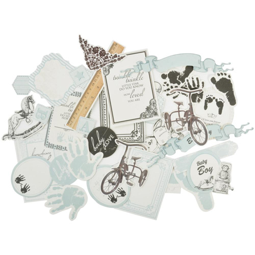 Набор вырубки из картона Kaisercraft "Pitter Patter Boy"