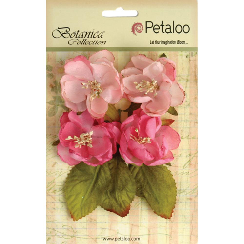 Набор цветов Petaloo "Botanica Blooms",мягкий розовый