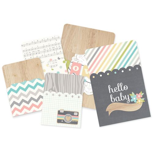 Набор кармашков Simple Stories "Hello Baby"