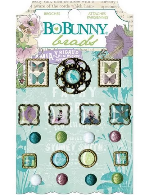 Набор брадс Bo Bunny "Enchanted Garden"