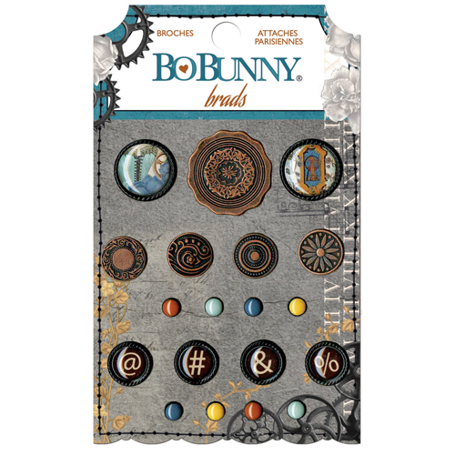 Набор брадс Bo Bunny "Somewhere In Time"