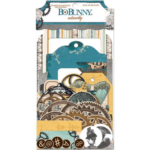 Набор картонной вырубки Bo Bunny"Somewhere In Time"