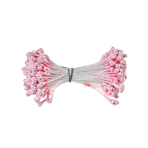 Тычинки РОЗОВЫЕ фасовка, 144 штуки