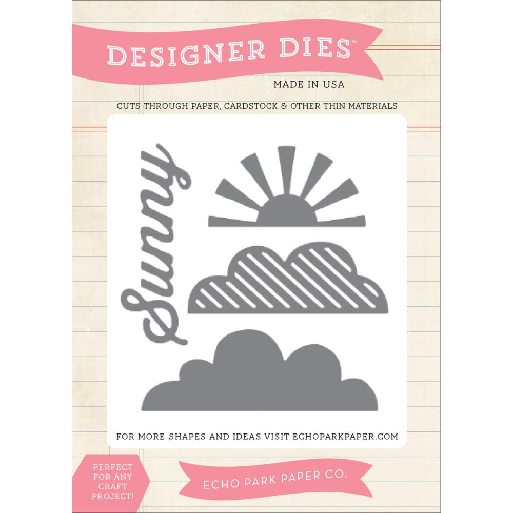 Набор ножей Echo Park "Солнышко и облачка"