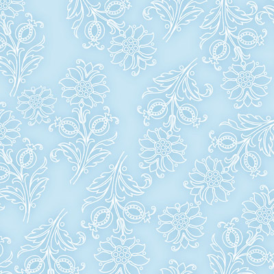 Ткань лоскутная 50 х 55 см "Creatures and critters2", яркие цветы