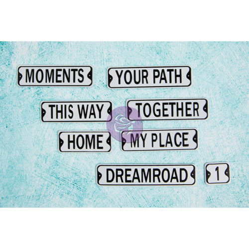 Металлические украшения Prima "Надписи-знаки"