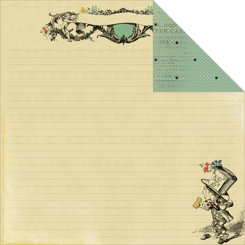 Двусторонняя бумага Kaisercraft "The Looking Glass" Ace (Kaiser327)