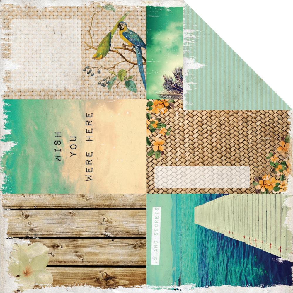 Двусторонняя бумага Kaisercraft "Paradiso" Sunsets (Kaiser341)