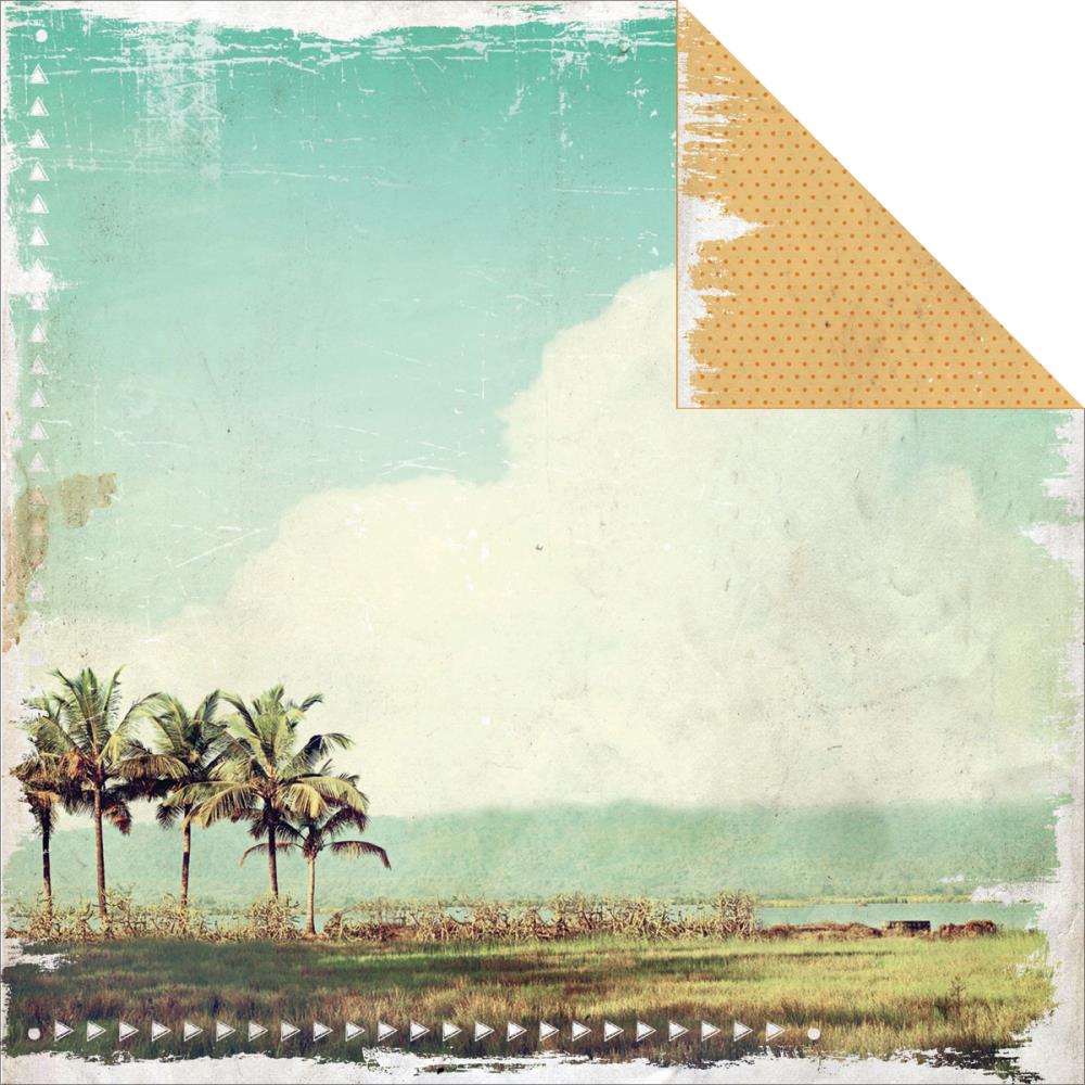 Двусторонняя бумага Kaisercraft "Paradiso" Tropical Bliss (Kaiser346)