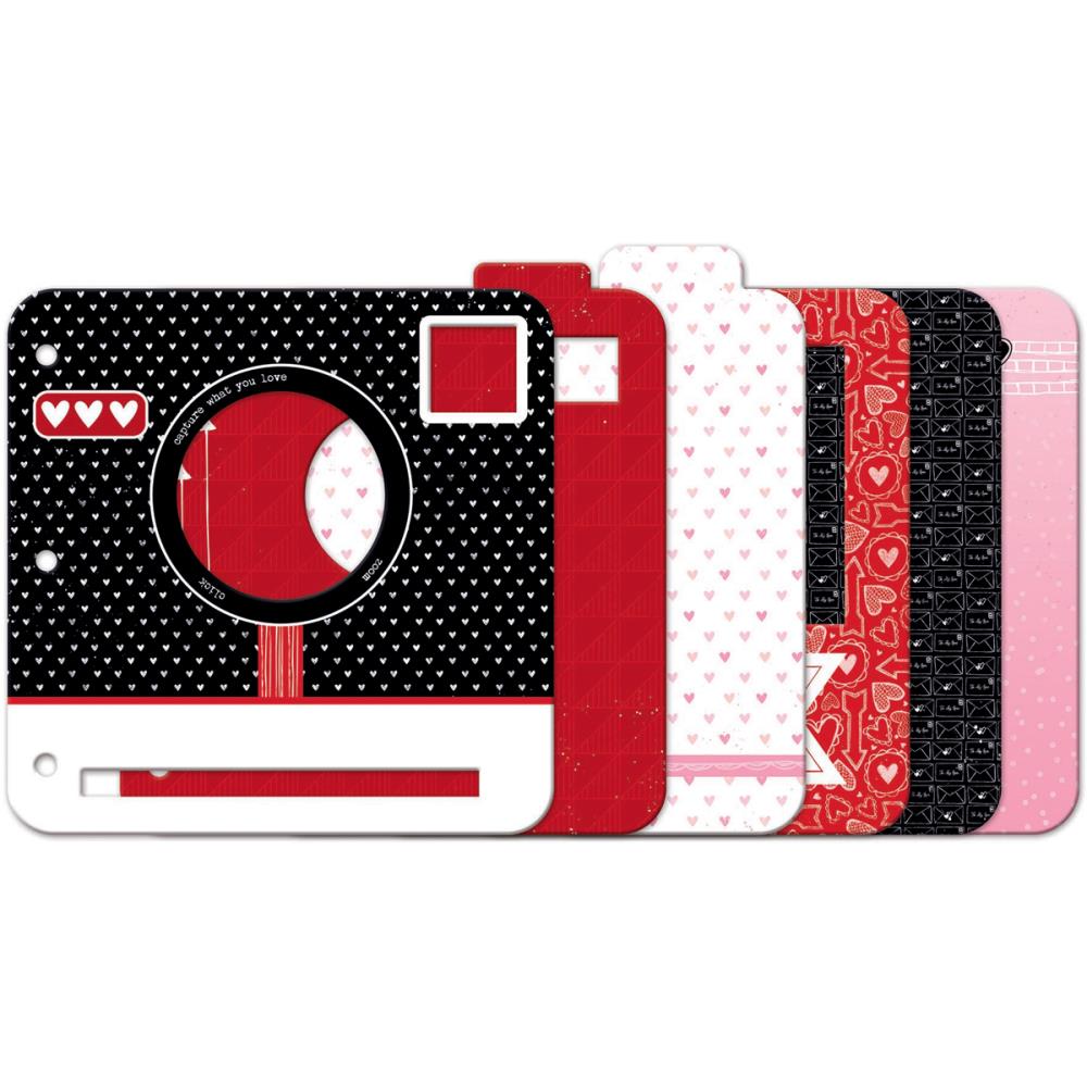 Заготовка для мини-альбома Bo Bunny "Head Over Heels"