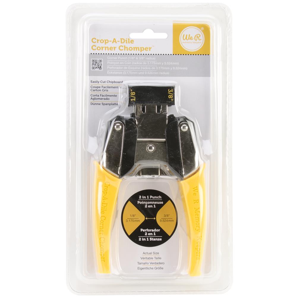 Инструмент для скругления углов Crop-A-Dile, новый радиус