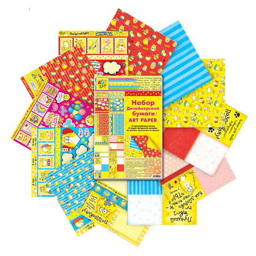 Набор бумаги А4 АртУзор "Котэ много не бывает"