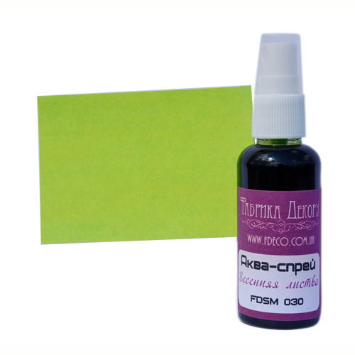 Аква-спрей Фабрика Декору, Цвет Весенняя листва.