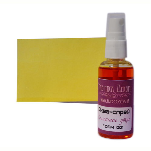 Аква-спрей Фабрика Декору, Цвет Солнечное утро.