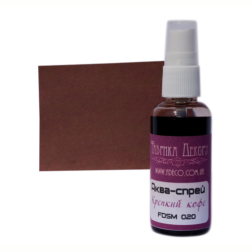 Аква-спрей Фабрика Декору, Цвет Крепкий кофе.