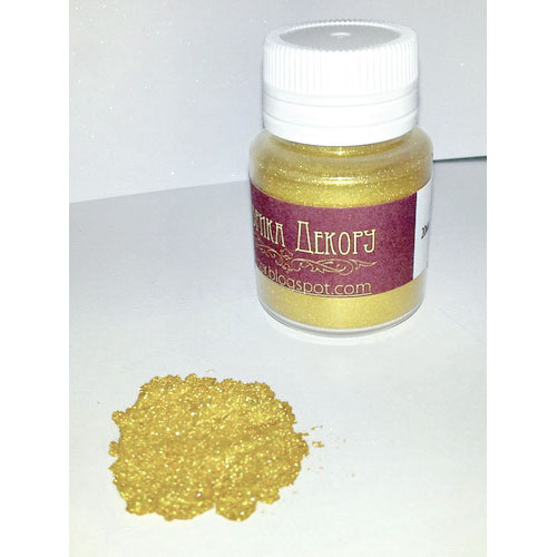 Перламутровая пудра Фабрика Декору , цвет золото
