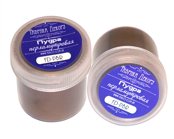 Перламутровая пудра Фабрика Декору , цвет бронза