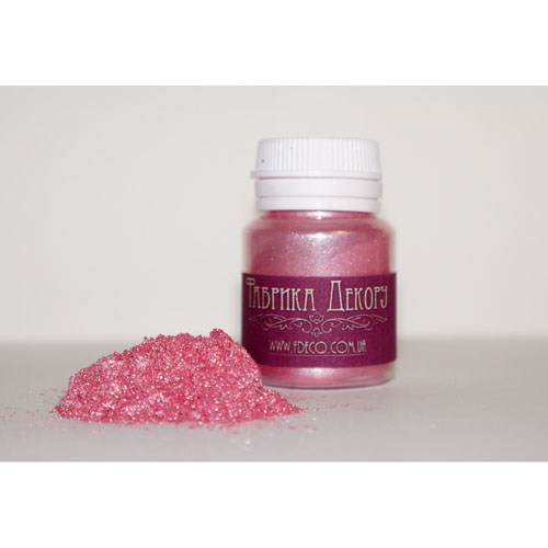 Перламутровая пудра Фабрика Декору , цвет розовый