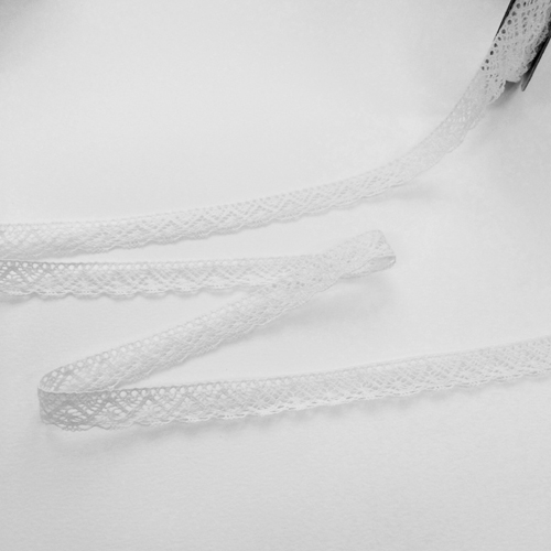 Кружево вязаное Gamma 14 мм, цвет белый
