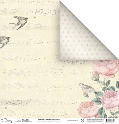 Бумага двусторонняя MrPainter PSA1236