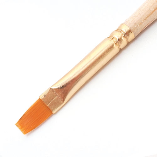 Кисть синтетика MrPainter #6, плоская