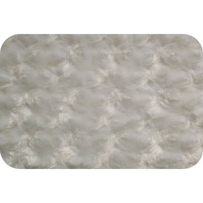 Ткань плюшевая под мех 48х48см "RC",снежный белый