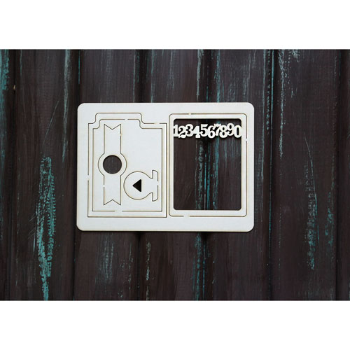 Вырубка из чипборда LAE "Рамочки-8"